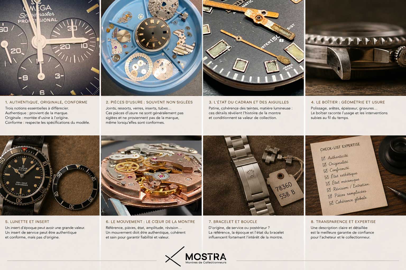 acheter une montre d'occasion avec le conseil d'un expert horloger